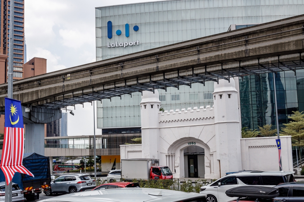 General view of Pudu Prison gate in front LaLaport Bukit Bintang City Centre in Kuala Lumpur in this file picture dated July 30, 2024. With a significant number of vehicles and limited parking spaces, the demand-supply imbalance drives prices up. — Picture by Firdaus Latif