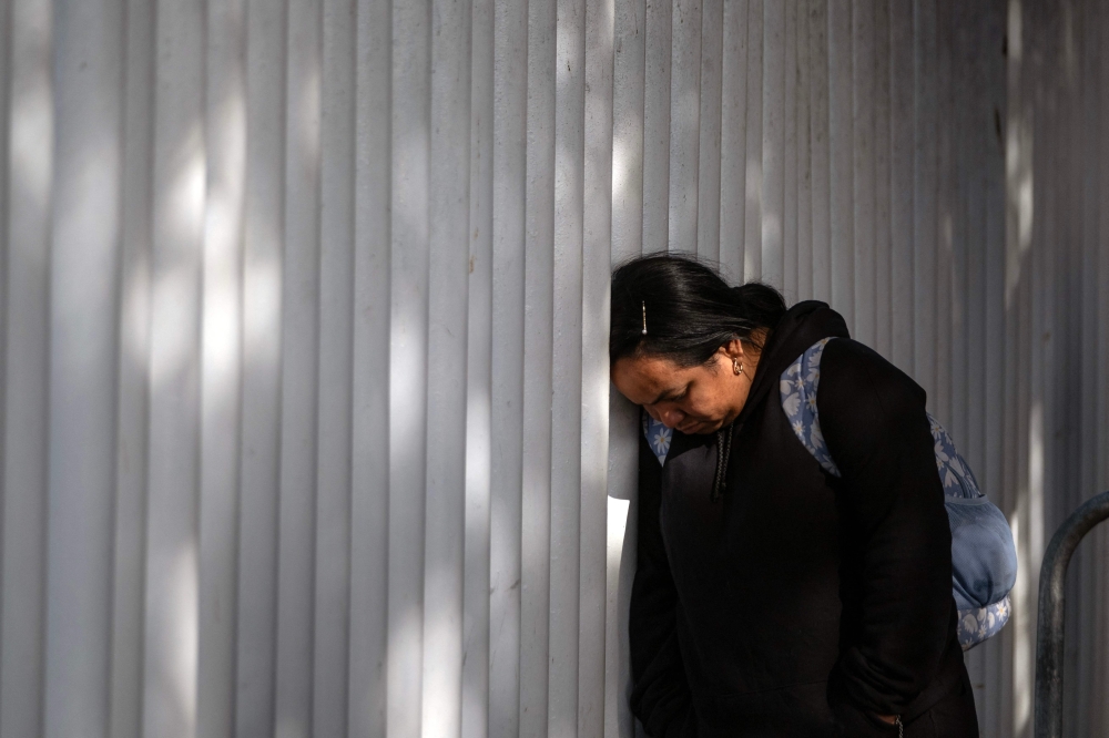President Donald Trump's crackdown on illegal migration devastated some migrants at the US-Mexico border. — Pic by AFP