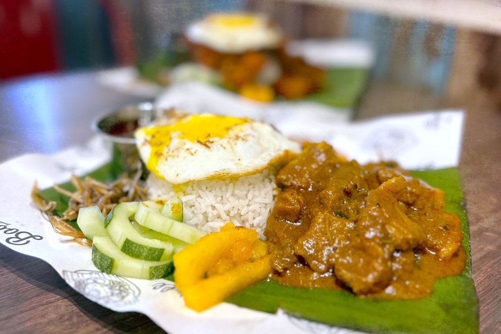 Bookafe Pork Nasi Lemak and Pasta specialises in a variety of ‘nasi lemak’. — Picture by CK Lim