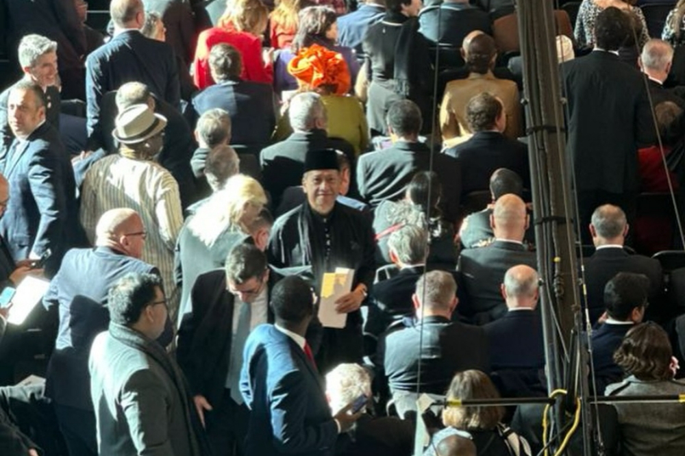 Datuk Seri Mohamed Nazri Abdul Aziz spotted at Donald Trump's inauguration. — Picture from Embassy of Malaysia, Washington D.C.