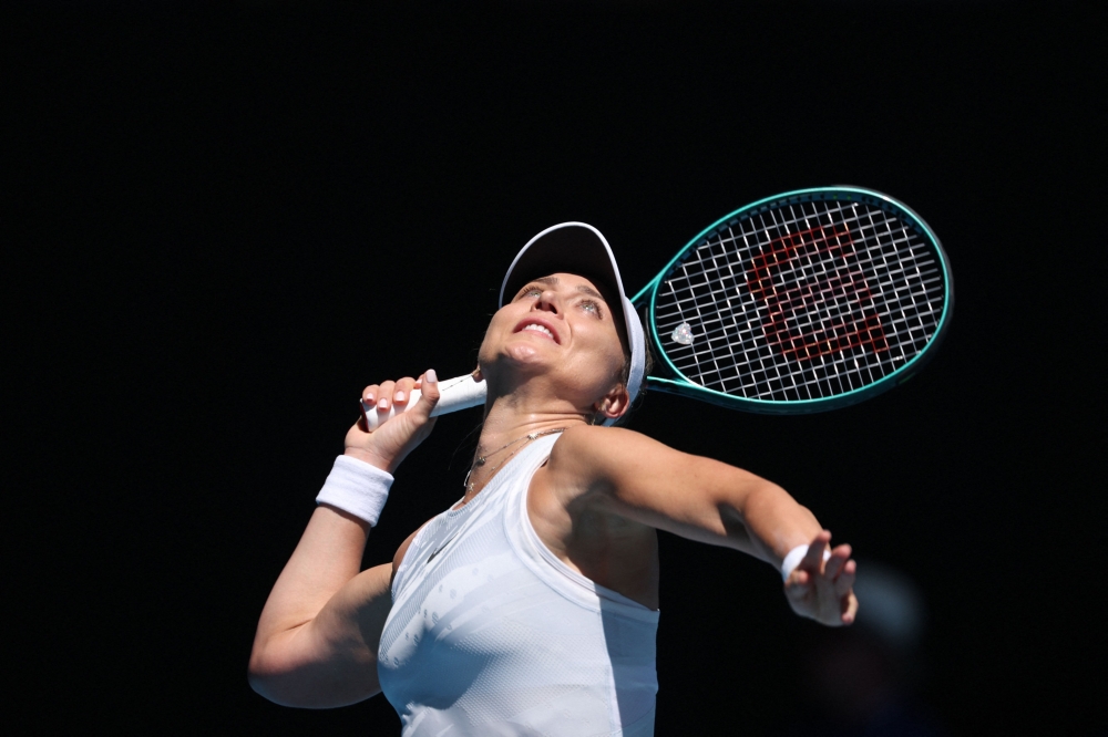 Paula Badosa is the first Spanish woman to reach a Grand Slam semi-final since Garbine Muguruza, also in Melbourne, in 2020. — AFP pic
