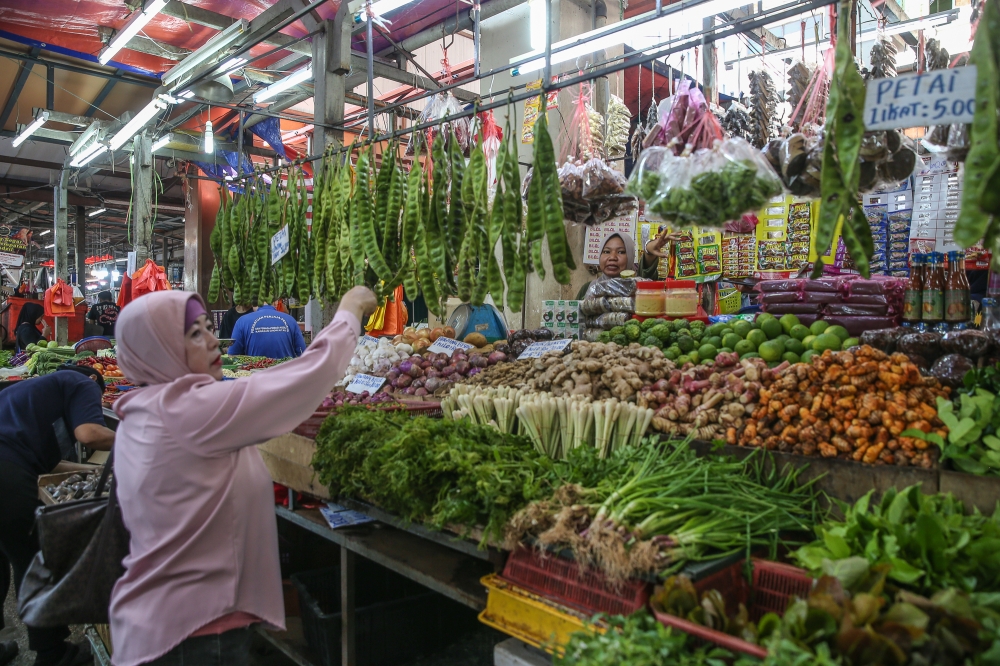 Regarding inflation at the state level, Mohd Uzir said that most states recorded inflation rates below the national inflation level, except five states which exceeded the national inflation level, namely Pulau Pinang (2.6 per cent), Pahang (2.3 per cent), Selangor (2.0 per cent), Johor (1.8 per cent) and Sarawak (1.8 per cent). — Picture by Yusof Mat Isa