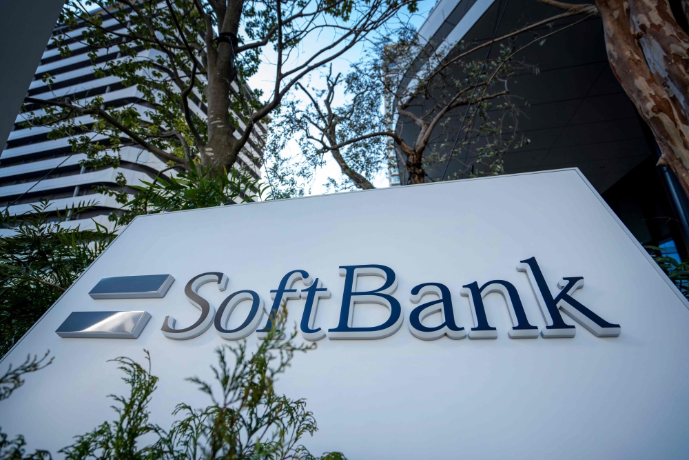 Software investment giant SoftBank soared more than 10 per cent — leading Tokyo-listed chipmakers higher — after the American president said it was included in a new US$500-billion venture to build infrastructure for artificial intelligence in the United States. — AFP pic 