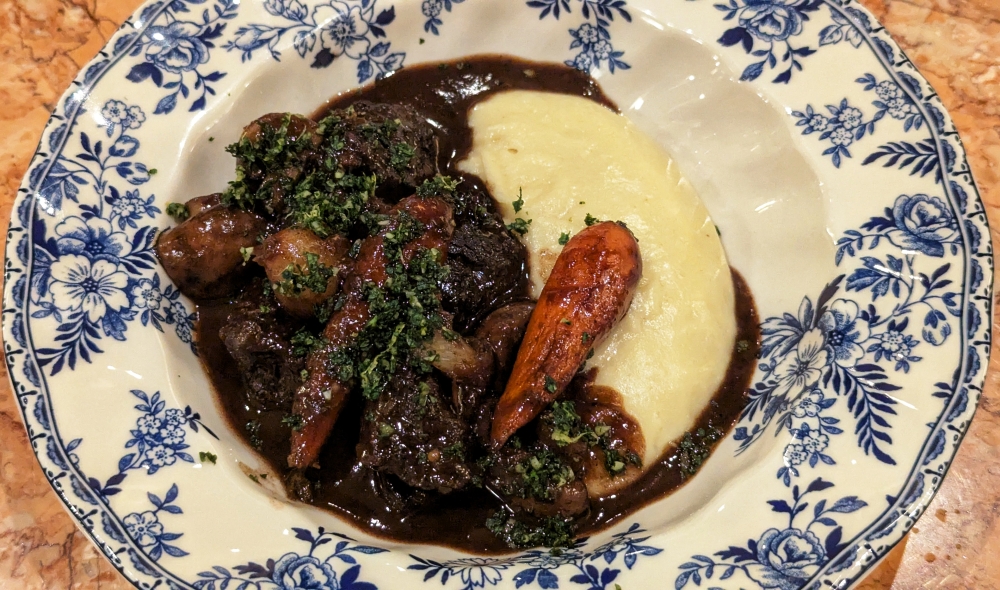 A classic bistro dish, the Boeuf Bourguignon at Bistro Léa is executed masterfully. — Picture by Ethan Lau