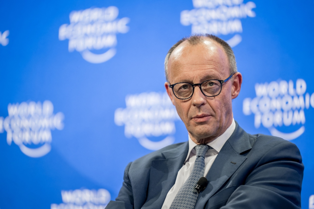 Leader of Germany's conservative Christian Democratic Union (CDU) Friedrich Merz is the strong election frontrunner so far. — AFP