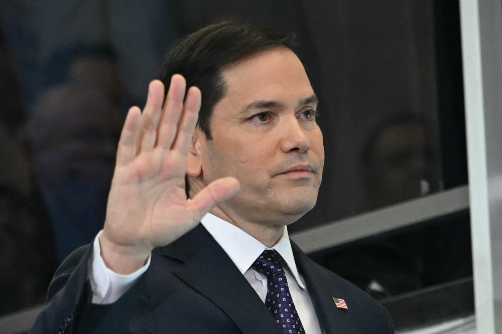 Secretary of State Marco Rubio sent an internal memo days after President Donald Trump took office vowing an “America First” policy of tightly restricting assistance overseas. — AFP pic