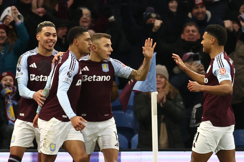 Aston Villa have one last chance to seal automatic qualification for the Champions League last 16 when they face Celtic in a crucial ‘Battle of Britain’ clash tomorrow. — Pic by AFP