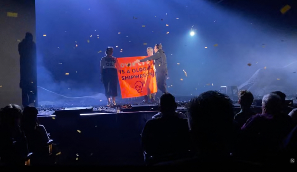 The message refers to the recent announcement that 2024 was the first full year over the 1.5 degree global temperature rise limit, beyond which scientists warn stability of life is under threat. — Pic via X