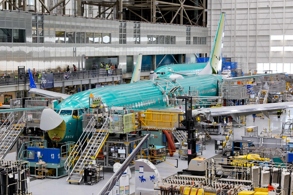 Boeing CEO Kelly Ortberg said Boeing is actually a little ahead of where expected in terms of ramping up production on the 737 MAX following the strike and intensified process control checks after the Alaska Airlines incident. — Pic by AFP