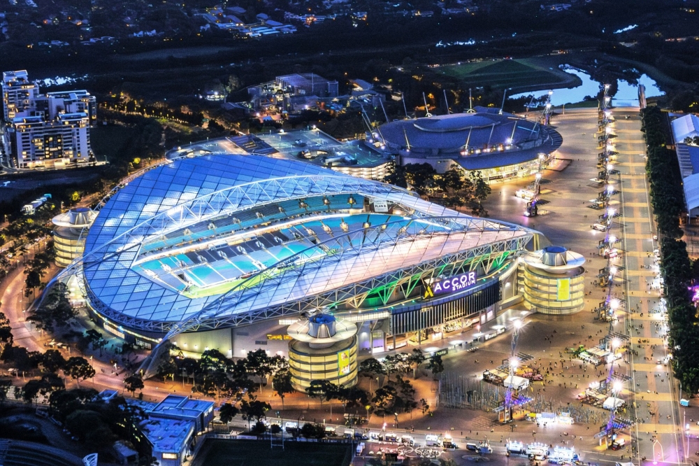 The Accor Stadium in Sydney Olympic Park is set to host the Rugby World Cup final in 2027. — Picture from Facebook/Accor Stadium