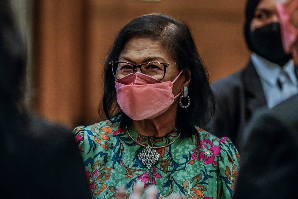 Its director, Amidi Abdul Manan, in a statement said as an experienced figure in international relations, Rafidah should not have made remarks that undermine Malaysia’s assistance to Palestinians. — File pic via Hari Anggara