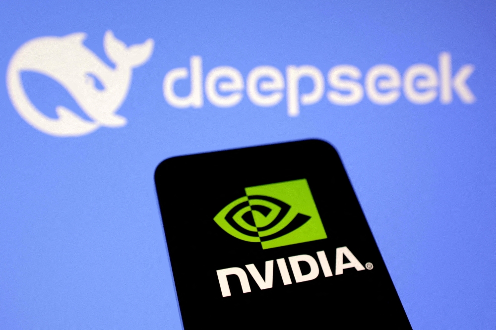 The US Commerce Department is looking into whether DeepSeek has been using US chips from Nvidia that are not allowed to be shipped to China. — Pic by Reuters