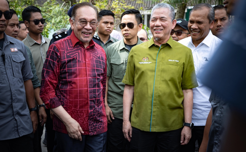 Prime Minister Datuk Seri Anwar Ibrahim today announced an immediate allocation of over RM24 million to repair infrastructure damaged by disasters in Sabah and Sarawak. — Bernama pic