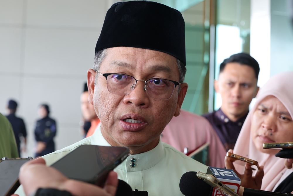 Minister in the Prime Minister’s Department (Religious Affairs) Datuk Mohd Na’im Mokhtar said mutual respect should be upheld in Malaysia’s multiracial and multi-religious society. — Bernama pic