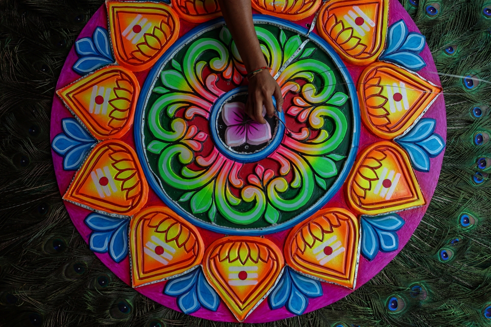 Kavadi, meaning ‘load’, is a symbol of devotion, carried by Hindu devotees as an offering to Lord Murugan during Thaipusam. — Bernama pic