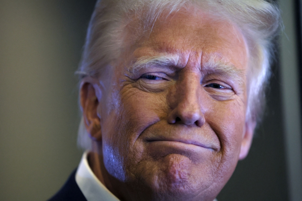 Donald Trump said on his Truth Social network after a similar announcement by Prime Minister Justin Trudeau. — File pic via Reuters