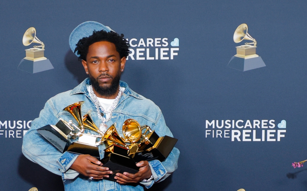 Kendrick Lamar will be joined by  Dr Dre, Snoop Dogg, Eminem, Mary J. Blige and SZA for the Super Bowl Halftime Show 2025 in the first to be centred around the hip-hop genre. — Pic by Reuters