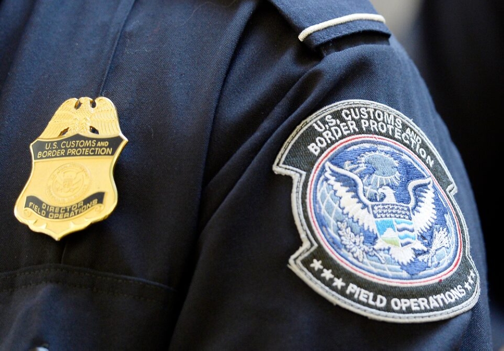 A US Customs and Border Protection arm patch and badge is seen at Los Angeles International Airport, California in this file picture dated February 20, 2014. – Reuters pic