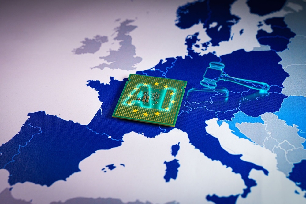Adopted last year, the EU rules aim to avoid abuses of the nascent technology without hobbling innovation in Europe, which faces an uphill challenge as the United States and China charge ahead in the AI field. — Tanaonte/Getty Images/ETX Studio pic 