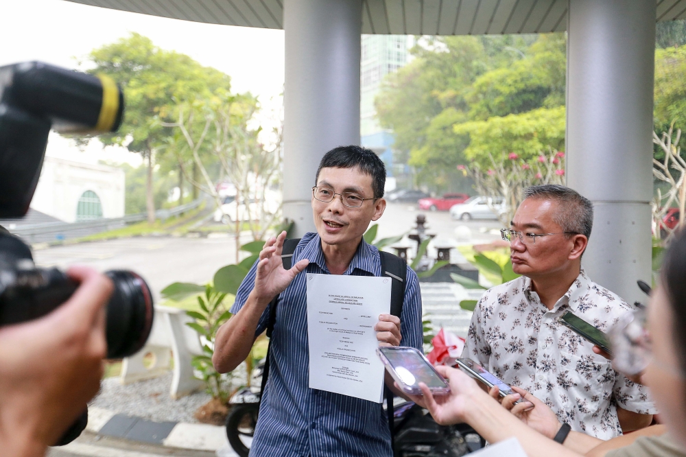Association Chairman Ng Yap Hwa emphasised the importance of the police questioning all individuals involved in the case from 16 years ago. — Picture by Sayuti Zanudin