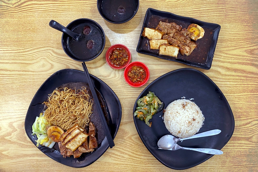 A spread of braised meats at Restoran Xin Kee in Seremban — Picture by CK Lim.