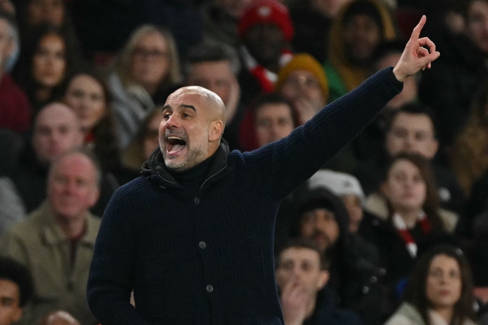 Pep Guardiola denied that Manchester City spent big in January in case the club are hit with a transfer embargo for alleged Premier League financial rule breaches. — Pic by AFP