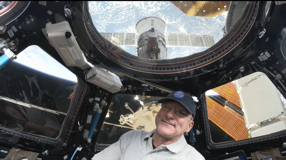 Astronaut Don Pettit will be connecting to Twitch from the International Space Station. — Picture courtesy of Nasa