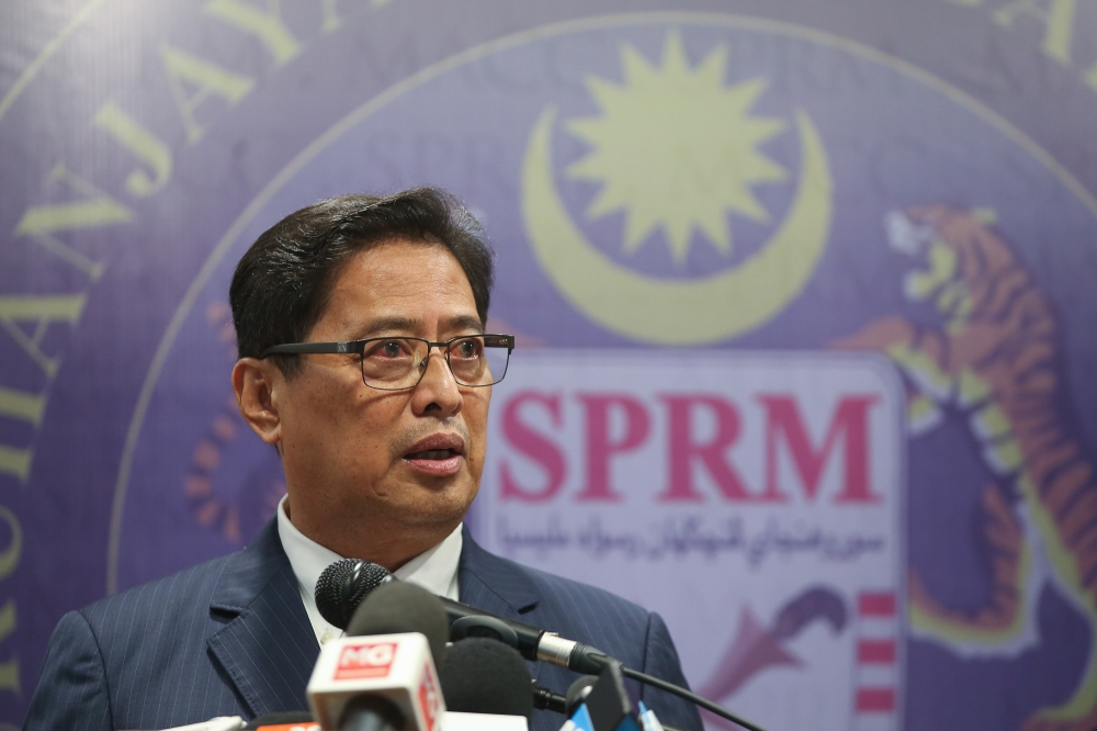 MACC Chief Commissioner Tan Sri Azam Baki said so far, statements have been recorded from 39 individuals in connection with the case. — Picture by Yusof Mat Isa