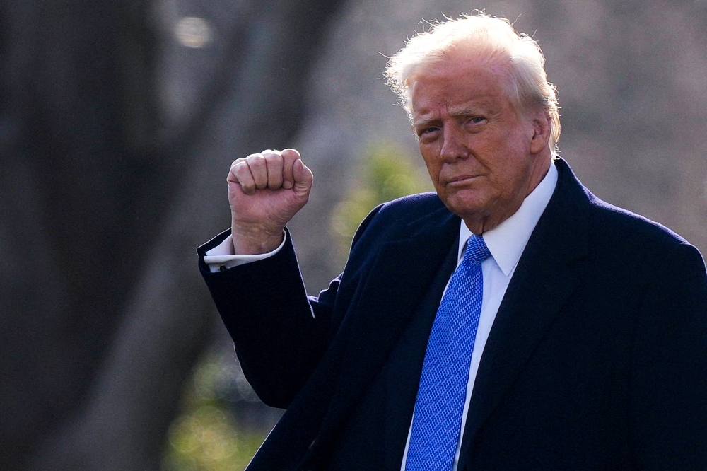 A cornerstone of Donald Trump’s vision includes a phased rollout of universal tariffs on all US imports.— Pic by Reuters