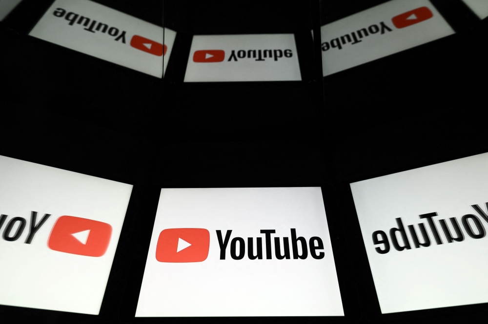 YouTube’s breakthrough came from challenging traditional television titans without requiring studios or production costs—it was users who were creating and uploading the content. — AFP pic