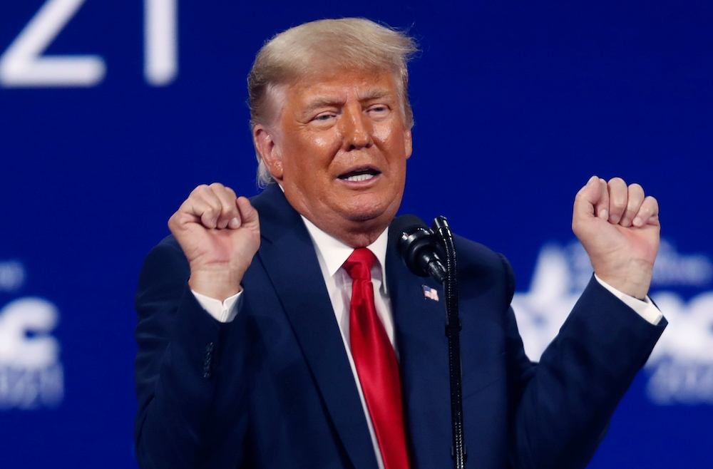 McConnell found on February 10 that the Trump administration had appeared to violate the order by continuing to withhold money and directed the government to restore the funds immediately. — File pic via Reuters