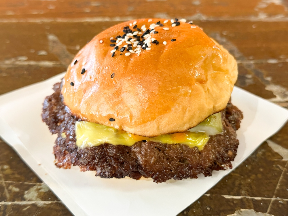 The Double Decker is solid comfort food with its contrast of textures and a juicy interior — Picture by Lee Khang Yi