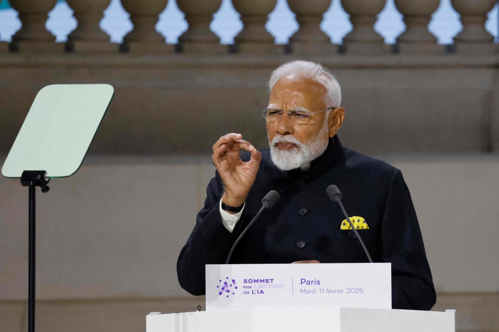 Indian Prime Minister Narendra Modi is said to share much in common with US President Donald Trump, with both campaigning on promises to promote the interests of their countries’ majority communities over minorities and both shifting long-held democratic norms by doggedly pursuing critics. — AFP pic