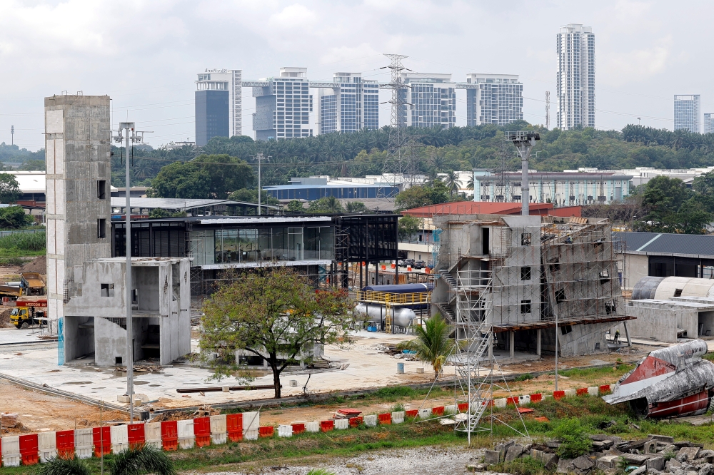 A view of the stimulation site for National Disaster Management Agency's Special Malaysia Disaster Assistance and Rescue Team (SMART) in Pulau Meranti, near Putrajaya. ― Bernama pic