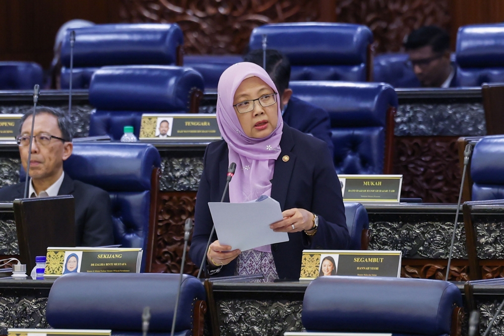 Minister in the Prime Minister’s Department (Federal Territories) Dr Zaliha Mustafa said the specifics of this proposal are still being refined, taking into account labour requirements and conditions across various sectors. — Bernama pic 