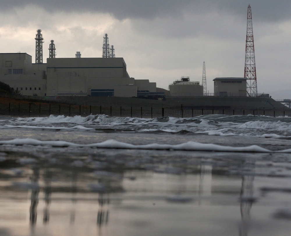 TEPCO has stored around 1.3 million tons of water – a combination of groundwater, seawater and rainwater – at the site, along with water used for cooling the reactors, since the 2011 accident. — AFP pic