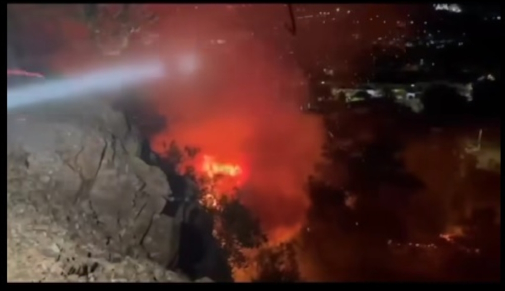 Firefighters from the Ayer Keroh BBP  tackled the flames on the hilltop (Area A) using two 500-foot (152 metres) hose streams connected to the fire truck’s water tank, assisted by the Tangga Batu BBP team