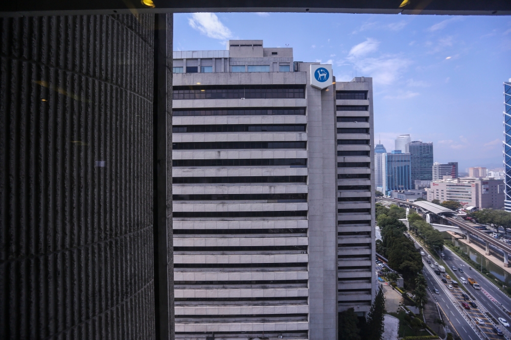 Bank Negara Malaysia said the growth in 2024 is mainly due to continued expansion in domestic demand and a rebound in exports. — Picture by Yusof Mat Isa