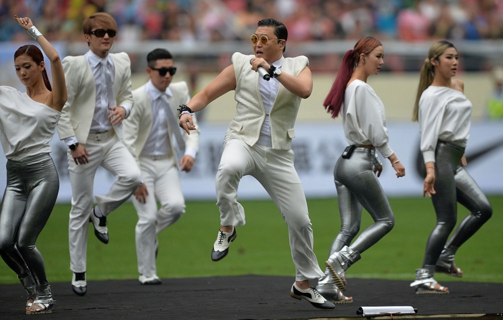 Psy’s ‘Gangnam Style’ music video now has over five billion views on YouTube!  — AFP pic