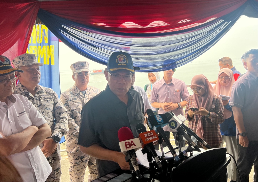 Home Minister Datuk Seri Saifuddin Nasution Ismail says Sosma remains relevant but certain sections need to be reviewed. — Picture by Opalyn Mok