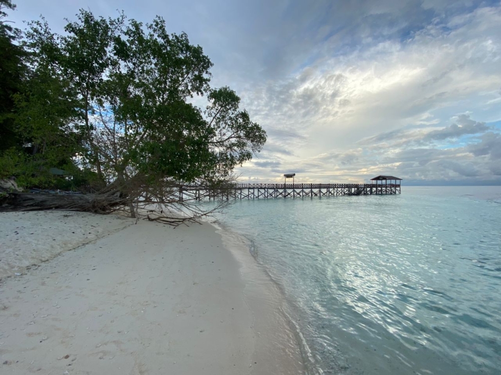 A view of Sipadan island from land. ― File picture courtesy of Clement Lee
