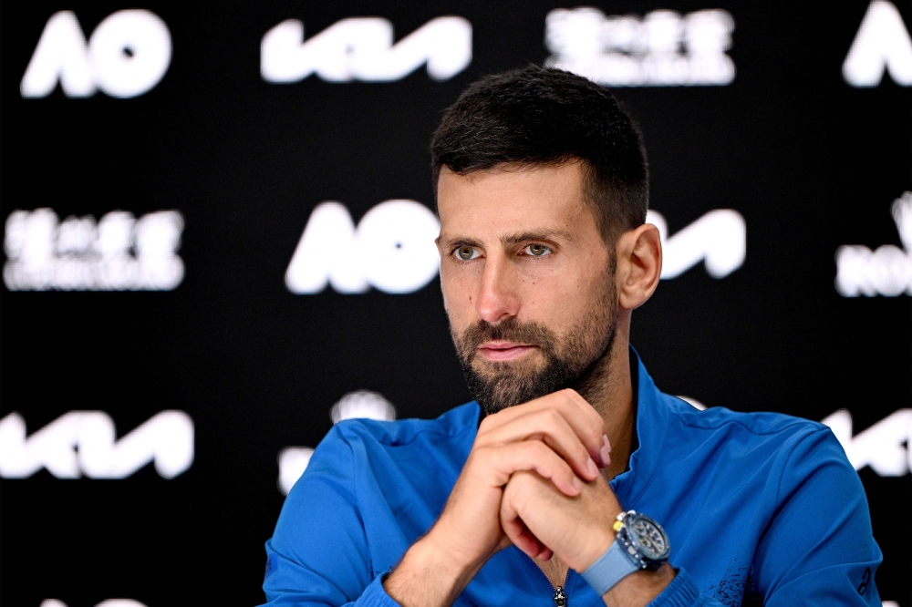 Djokovic believes a change is needed in the sport’s anti-doping system. — AFP pic