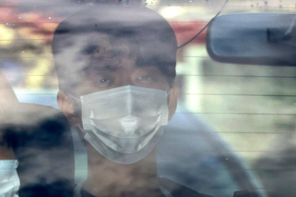 Ryuji Kimura, who was accused of throwing an explosive device toward Japan's then-prime minister Fumio Kishida, was sentenced to 10 years in prison for attempted murder after he threw a pipe bomb at Japan's then prime minister Fumio Kishida in 2023. – Pic by AFP