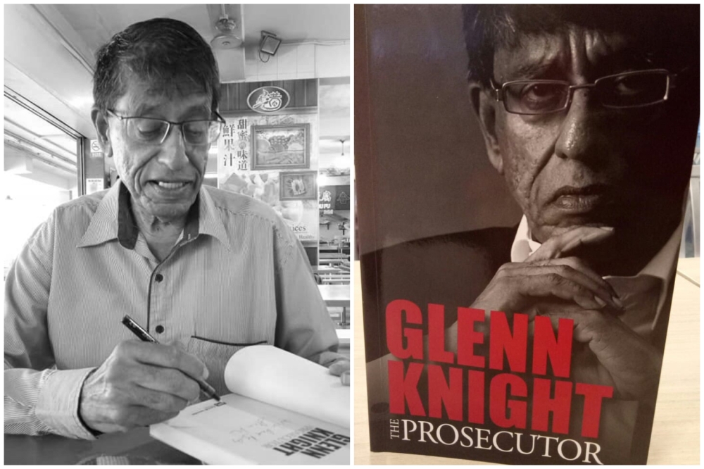 Glenn Knight was a former prosecutor in Singapore. — Pictures from Facebook/Suresh Nair