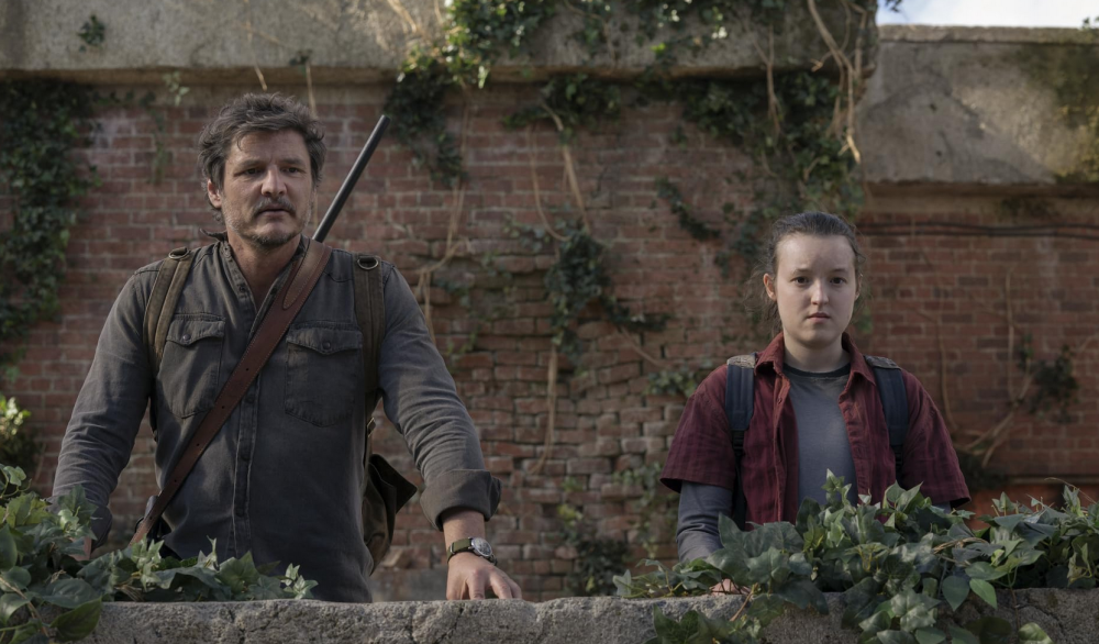 Pedro Pascal and Bella Ramsey appear in an episode of ‘The Last of Us’ in this promotional handout image. — HBO pic