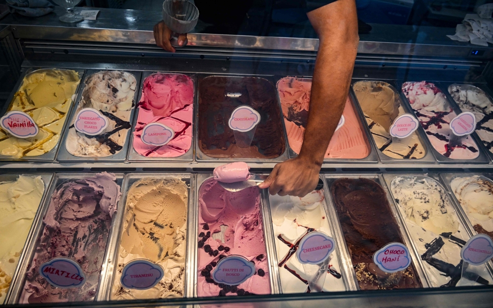 Cuba’s most famous ice cream parlour reopened its doors after a three-month hiatus to adjust its prices. — AFP pic 