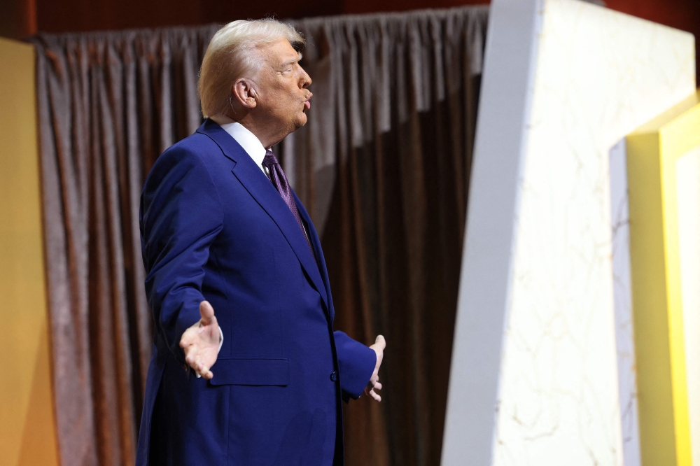 Trump’s plan has united Arab states in opposition, but disagreements remain over who should govern the war-ravaged Palestinian territory and how to fund its reconstruction. – Pic by AFP 