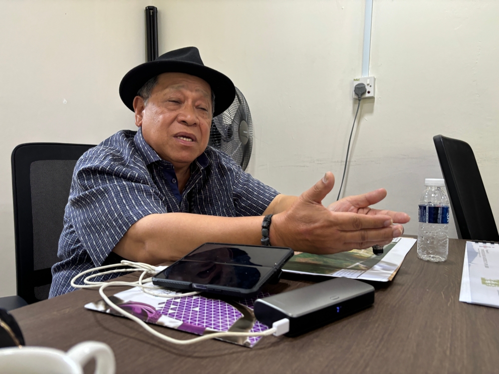 Tan Sri Pandikar Amin Mulia said Usno’s role in the ruling Gabungan Rakyat Sabah coalition is to challenge areas currently held by the Opposition. — Picture by Julia Chan