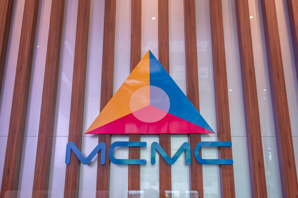 MCMC said the individual would be charged under Section 233 (1)(a) of the Communications and Multimedia Act 1998 [Act 588] which provides for a maximum fine of RM50,000 or one year’s imprisonment, or both, upon conviction. — File pic via Shafwan Zaidon