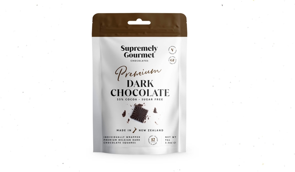The Supremely Gourmet Premium Dark Chocolate (96g) from New Zealand has been recalled by retailer, Redmart, for the undeclared ingredient of milk. – Pic via supremelygourmet.co.nz
